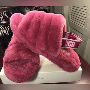 UGG Fluff Yeah Slide Ribbon Size 3-1098494K